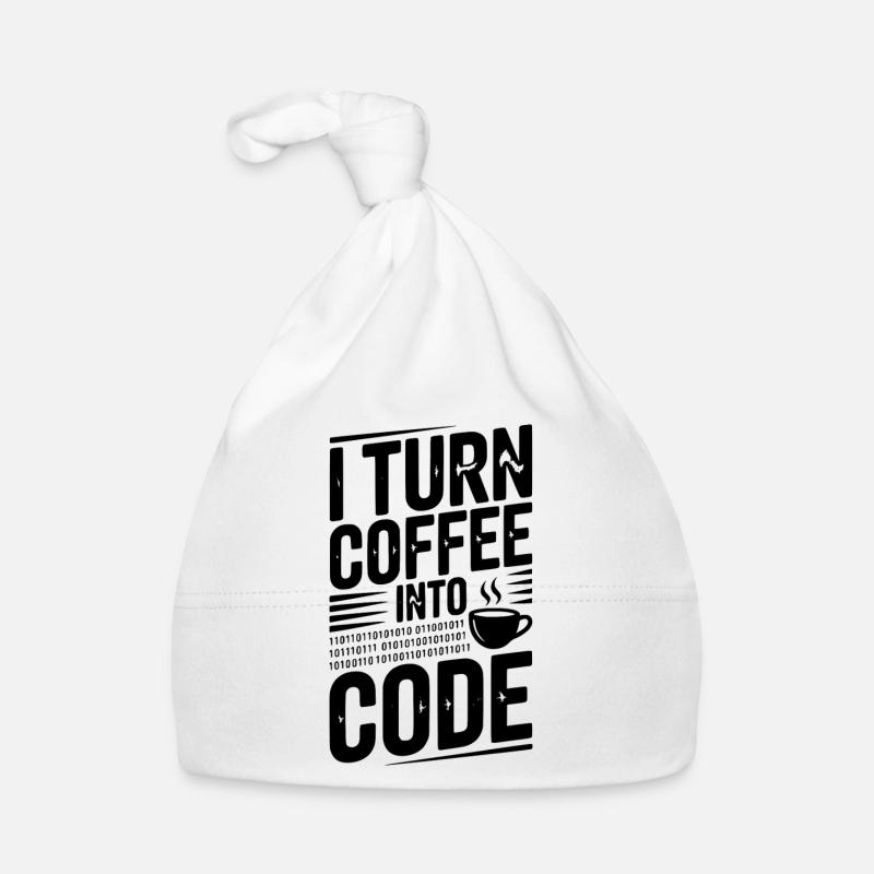 Je transforme le café en code Bonnet bio Bébé