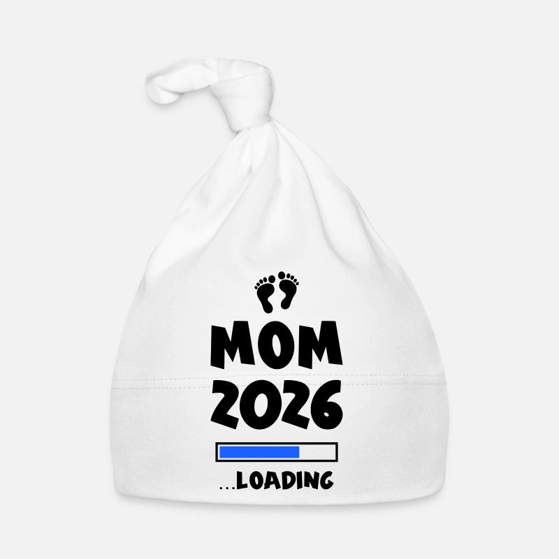 Mom 2026 Loading Mama Baby Bio-Mütze