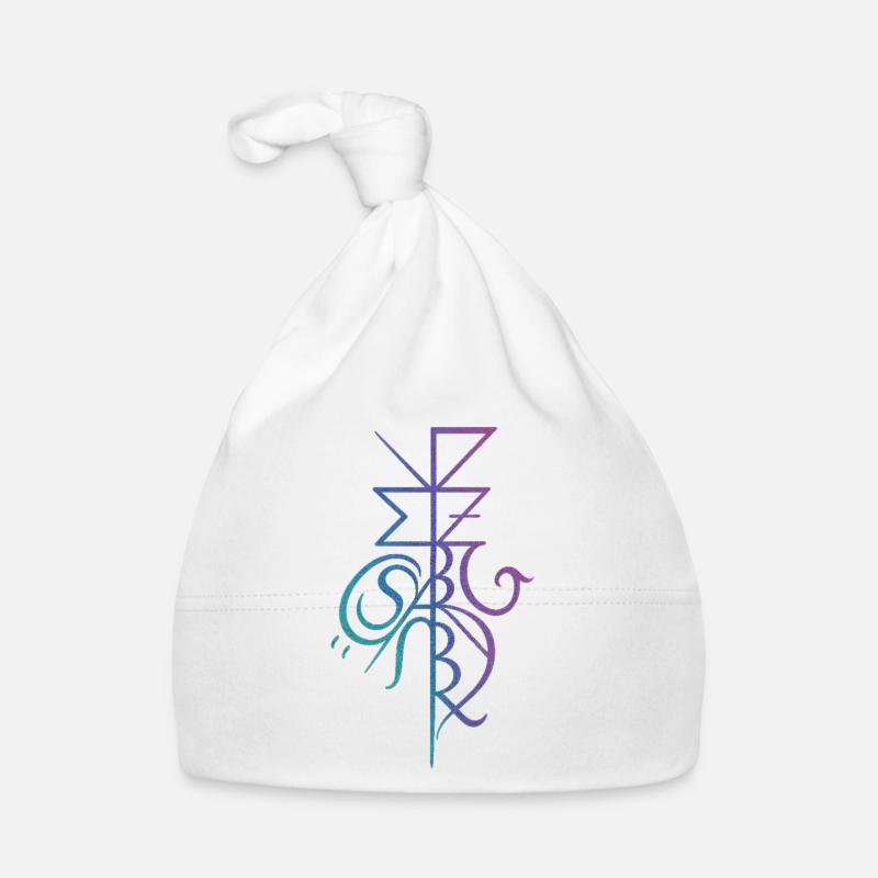 Gradient sigil for cleaning & protection Organic Baby Cap