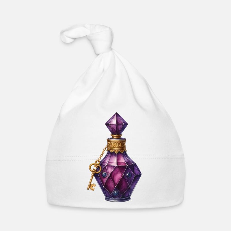 Magic Potion Elixir Vial Jewel Spell Potion Organic Baby Cap