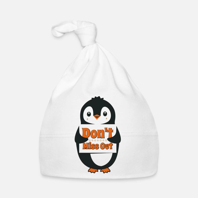 Pinguin, verpassen Sie nichts Baby Bio-Mütze