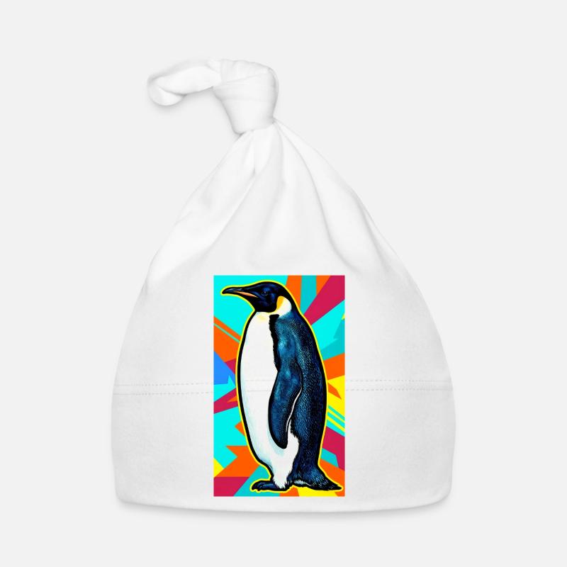 Pinguin Baby Bio-Mütze