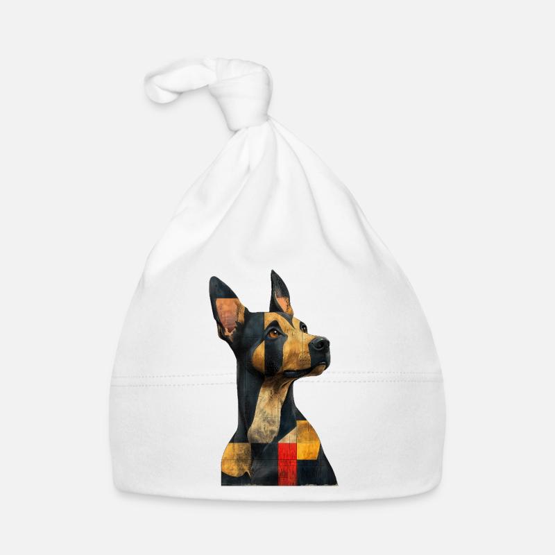 cute dog Organic Baby Cap