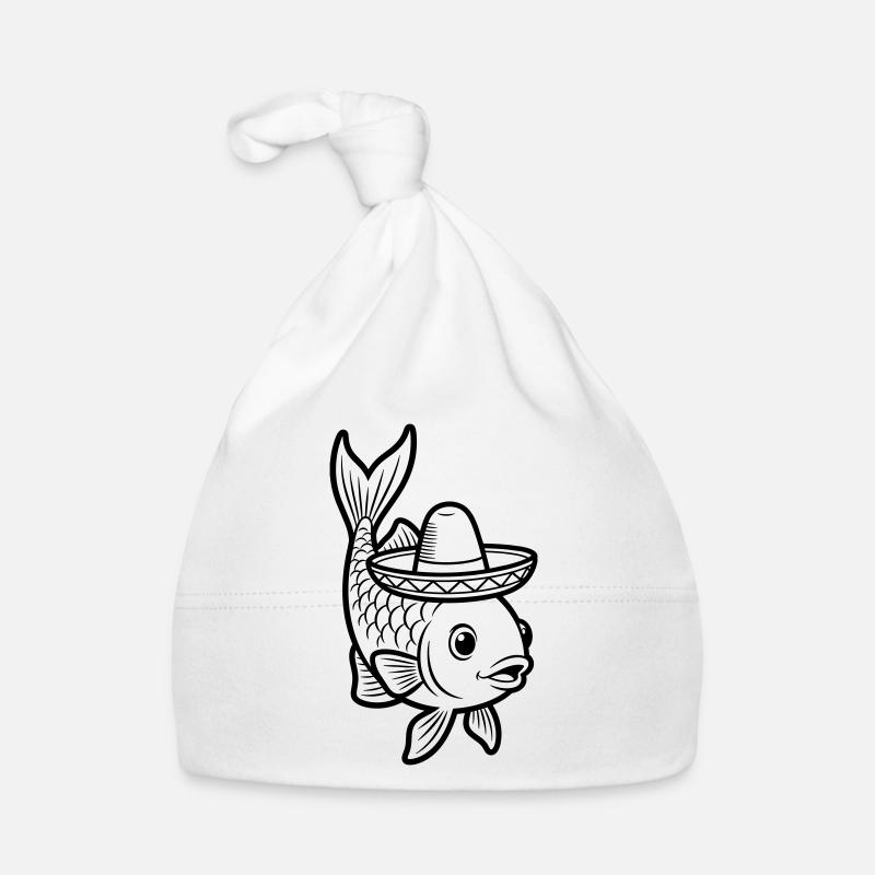 Sombrero de poisson Bonnet bio Bébé