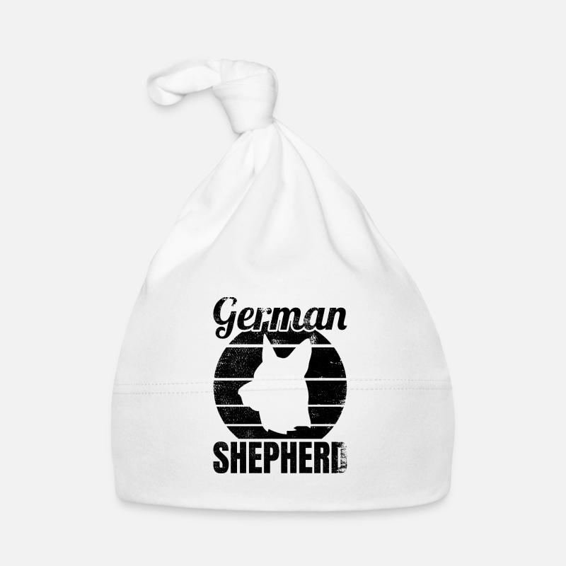 German Shepherd Organic Baby Cap