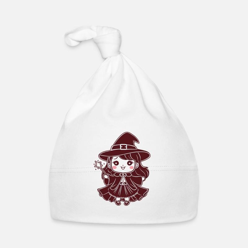Sorcière Chibi Bonnet bio Bébé