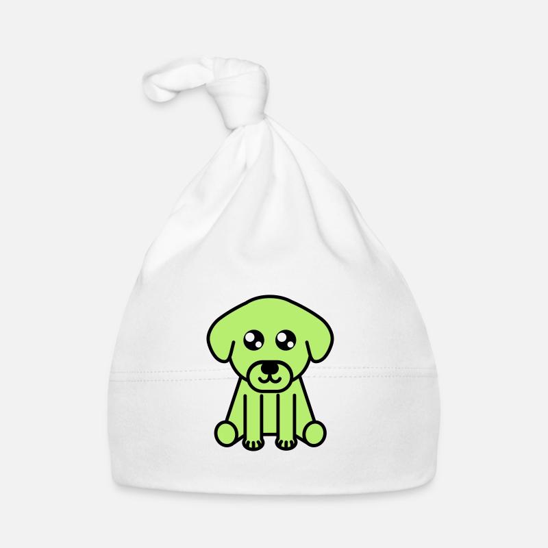 Mignon chien motif Bonnet bio Bébé