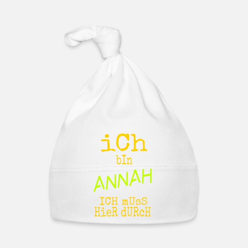 Nah as Nah Organic Baby Cap