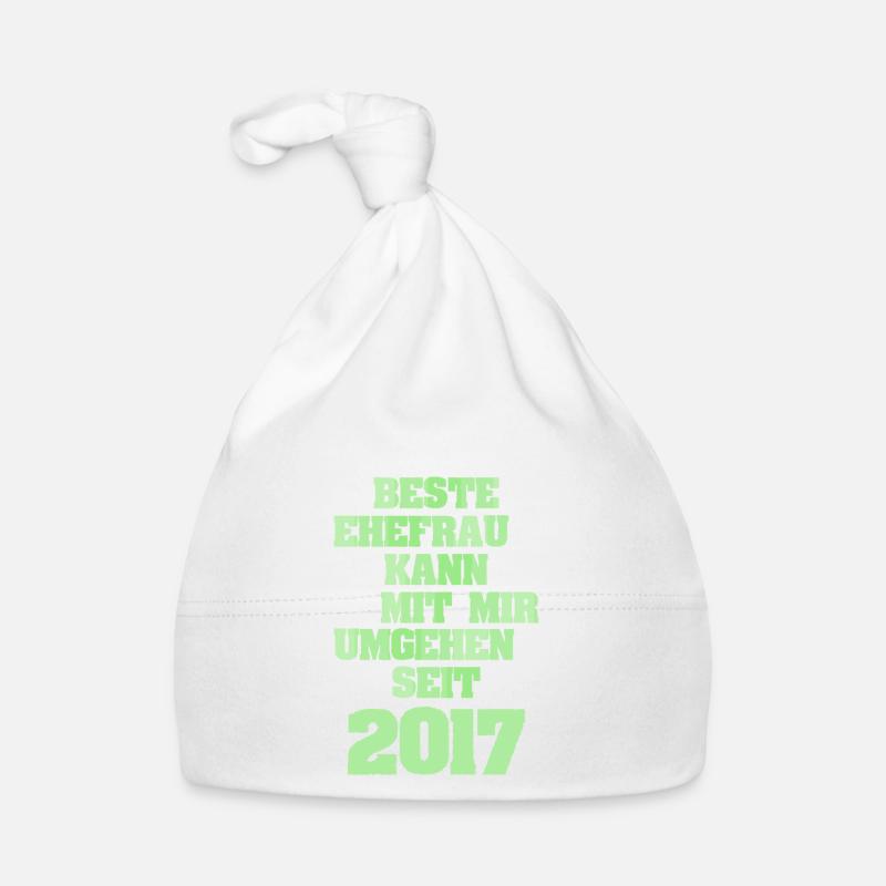 Ehefrau 2017 Baby Bio-Mütze