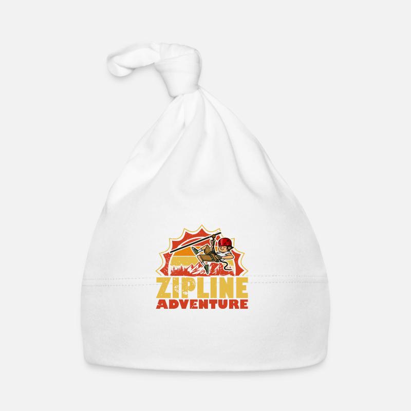 Ziplining Wald Hobby Seilrutschen Freizeit Berge Baby Bio-Mütze