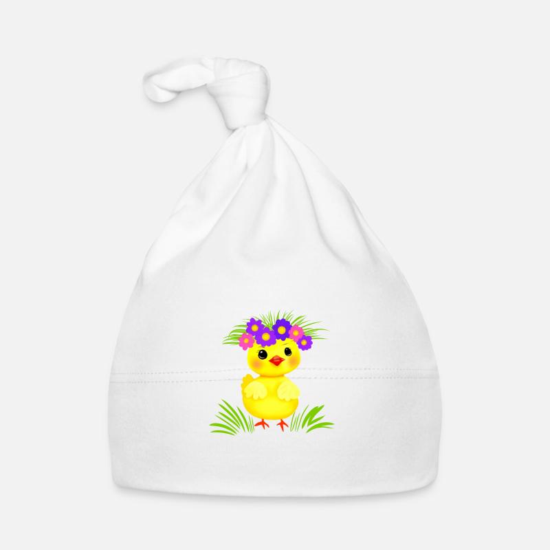 Kleines Huhn Baby Bio-Mütze