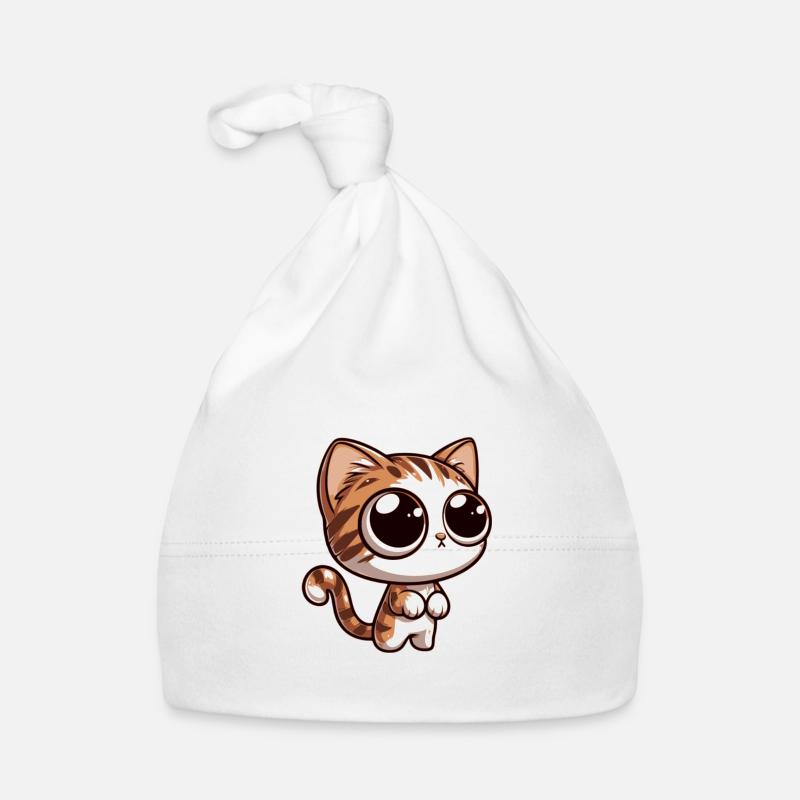 Bébé chat Bonnet bio Bébé