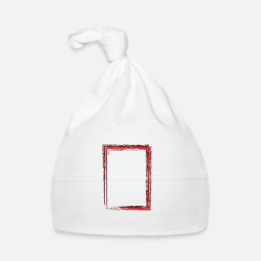 Cornice quadrata Cappellino ecologico per neonato