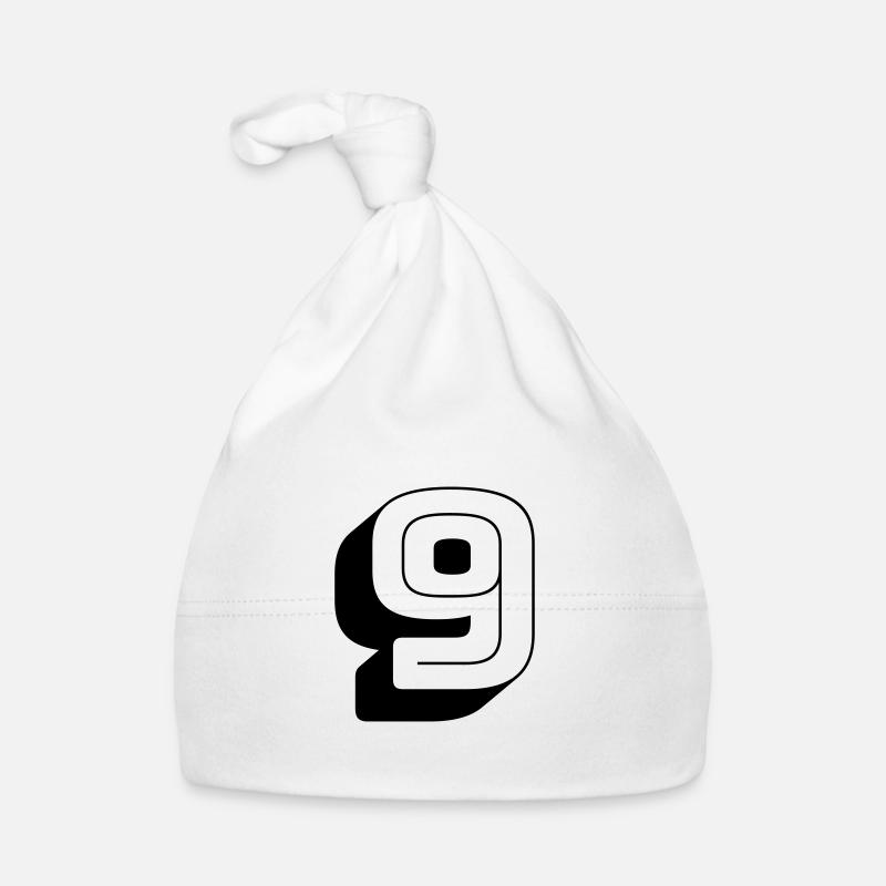 9 - Baby Bio-Mütze - Weiß