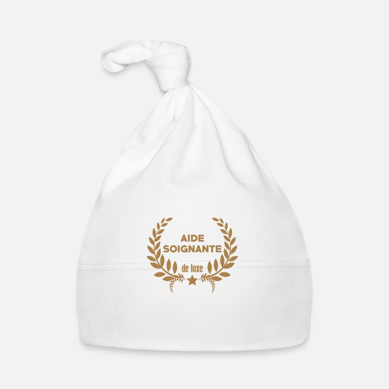 Aide soignante de luxe Bonnet bio Bébé