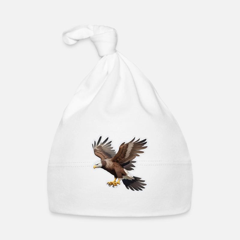 Weißkopfseeadler Baby Bio-Mütze