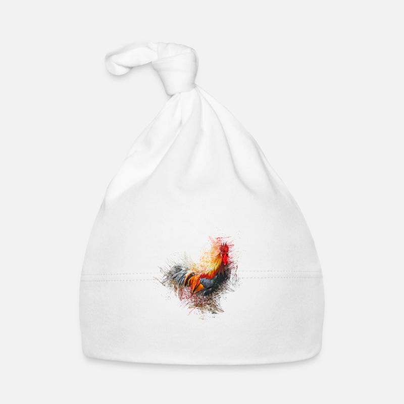 Hahn - Bonnet bio Bébé - blanc
