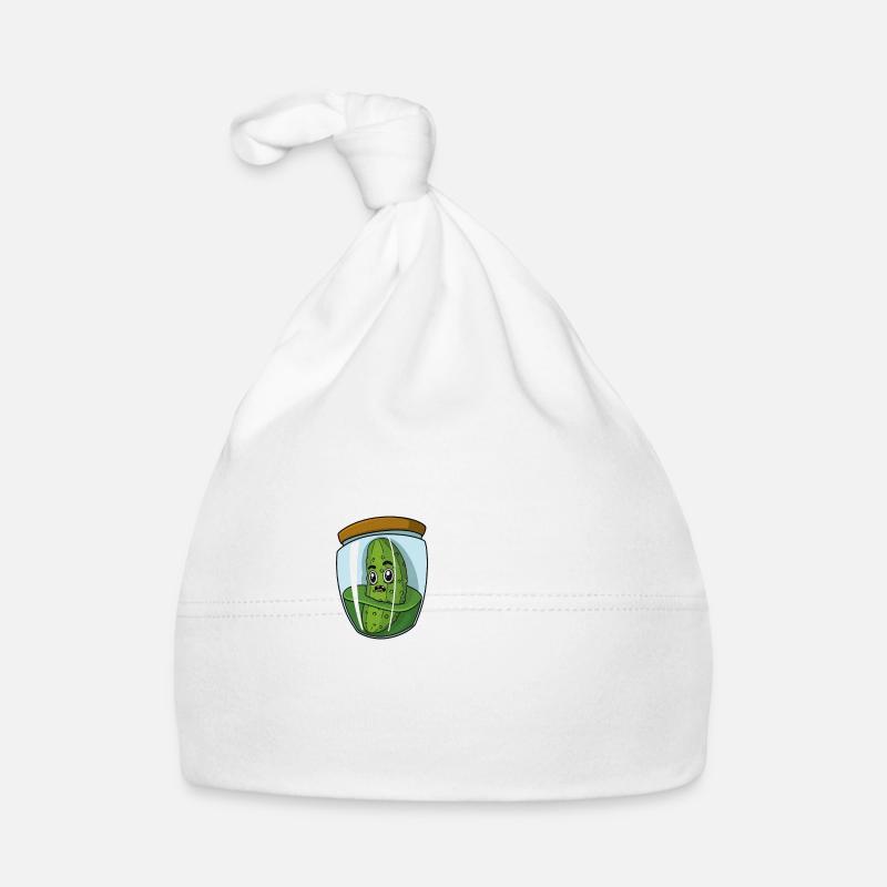 Vegan Gurke Obst Essiggurke Garten Gesund Baby Bio-Mütze