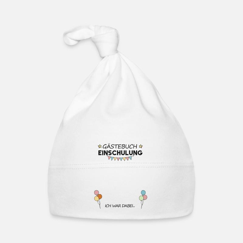 Einschulung 2022 Geschenk Schul Baby Bio-Mütze