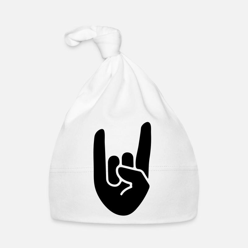 Symbole de la main du parti Bonnet bio Bébé