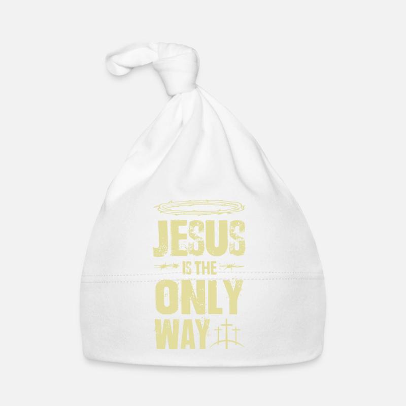 Jésus est le Chemin Bonnet bio Bébé