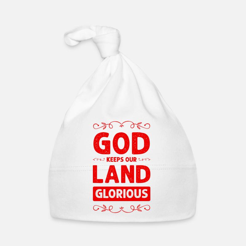 God Bible Organic Baby Cap