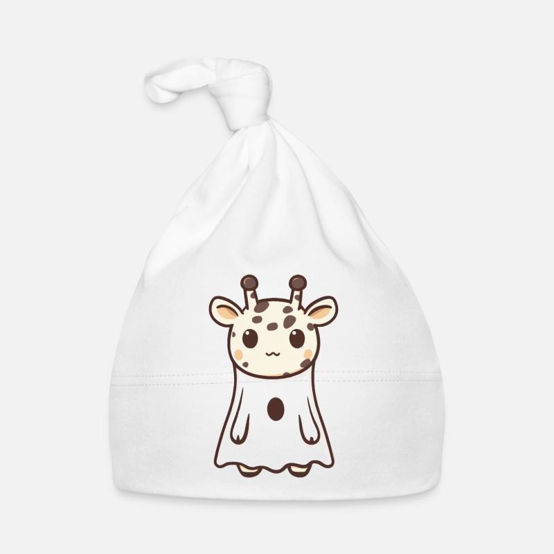 Giraffe Halloween Comic Geist Baby Bio-Mütze