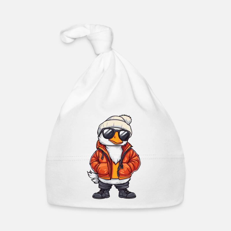Gans Cool Comic Baby Bio-Mütze
