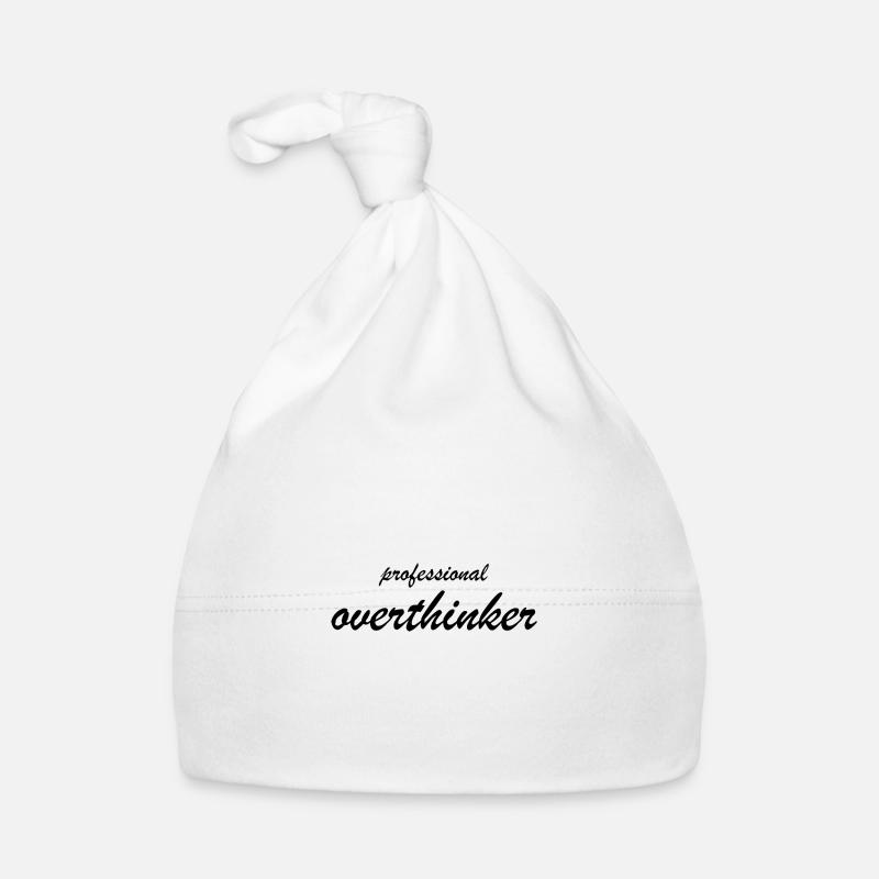 PROFESSIONAL OVERTHINKER Baby Bio-Mütze