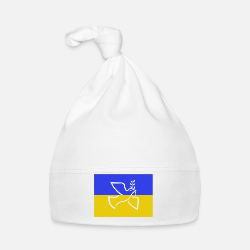 Ukraine Baby Bio-Mütze