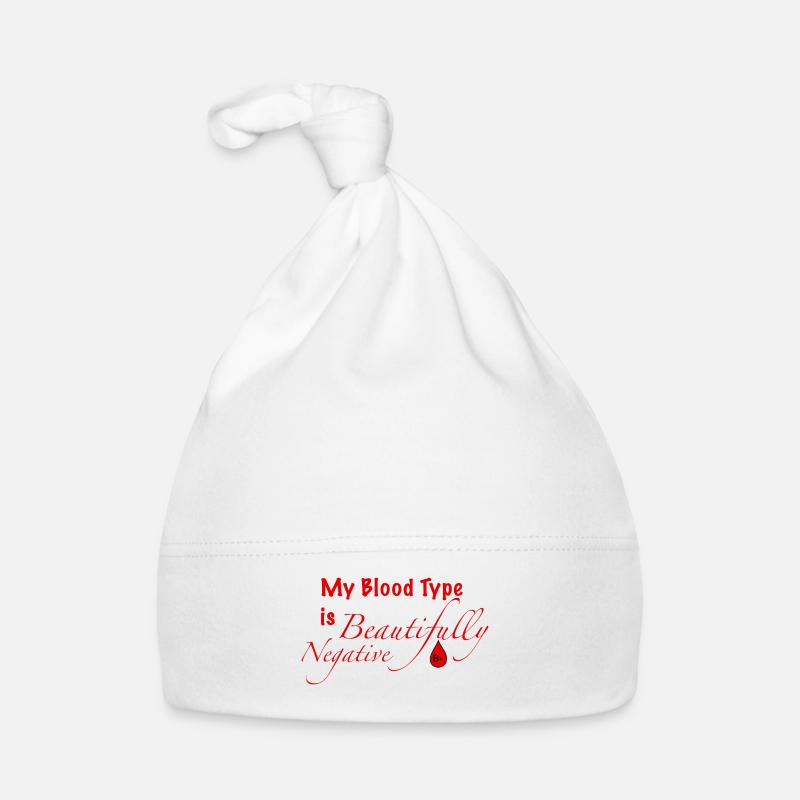 Blood Type B- Organic Baby Cap
