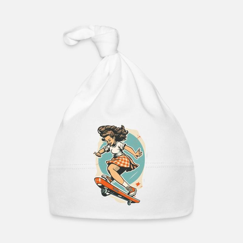 patineuse Bonnet bio Bébé