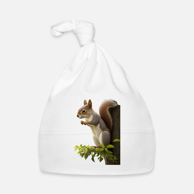 Écureuil Bonnet bio Bébé