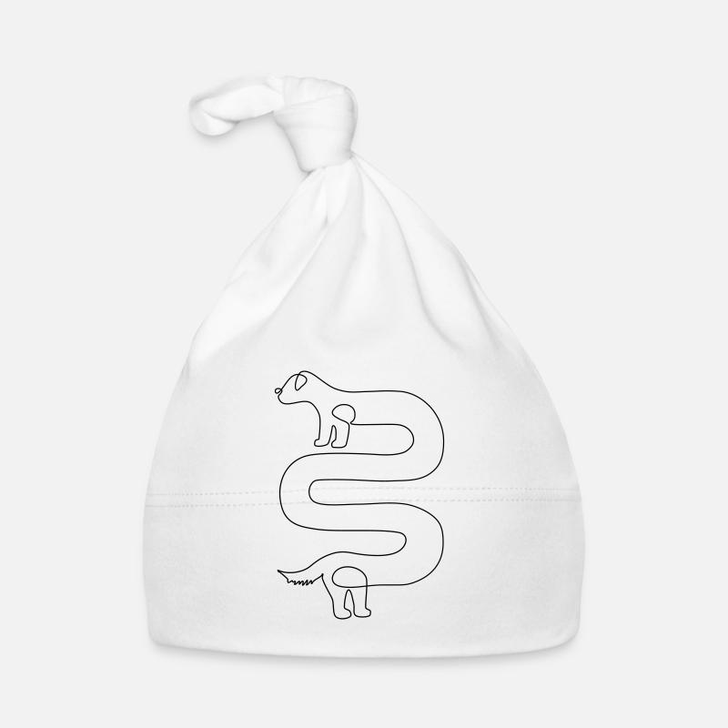 Dackel // Wiener dog Baby Bio-Mütze