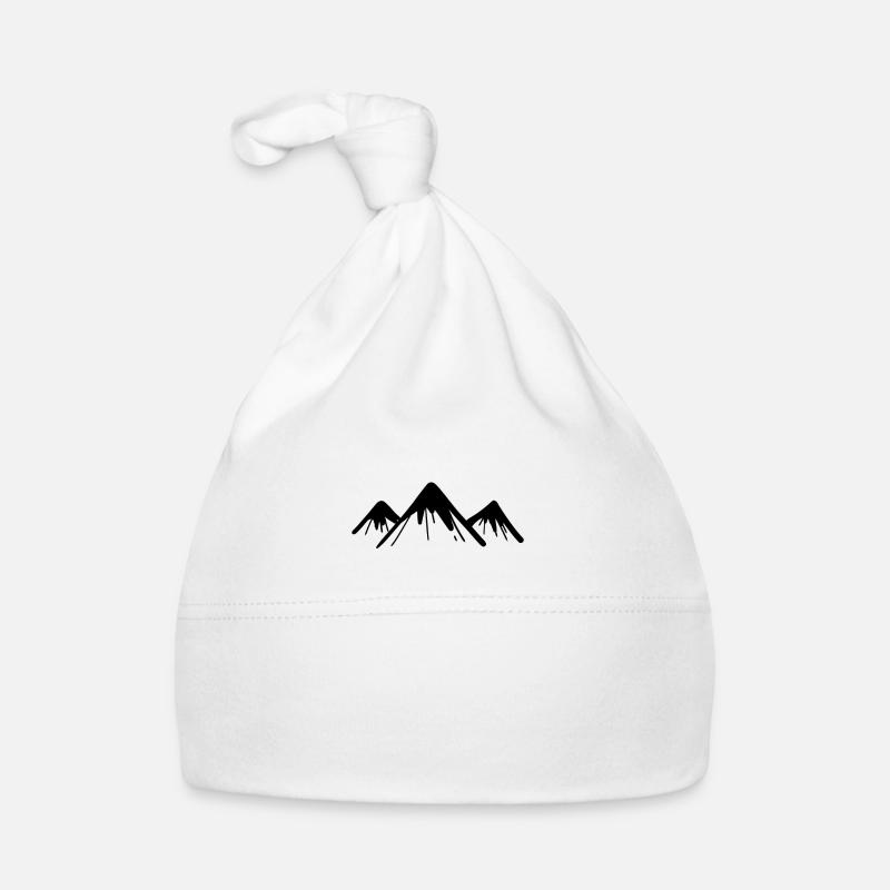 Mountain Mountains Organic Baby Cap