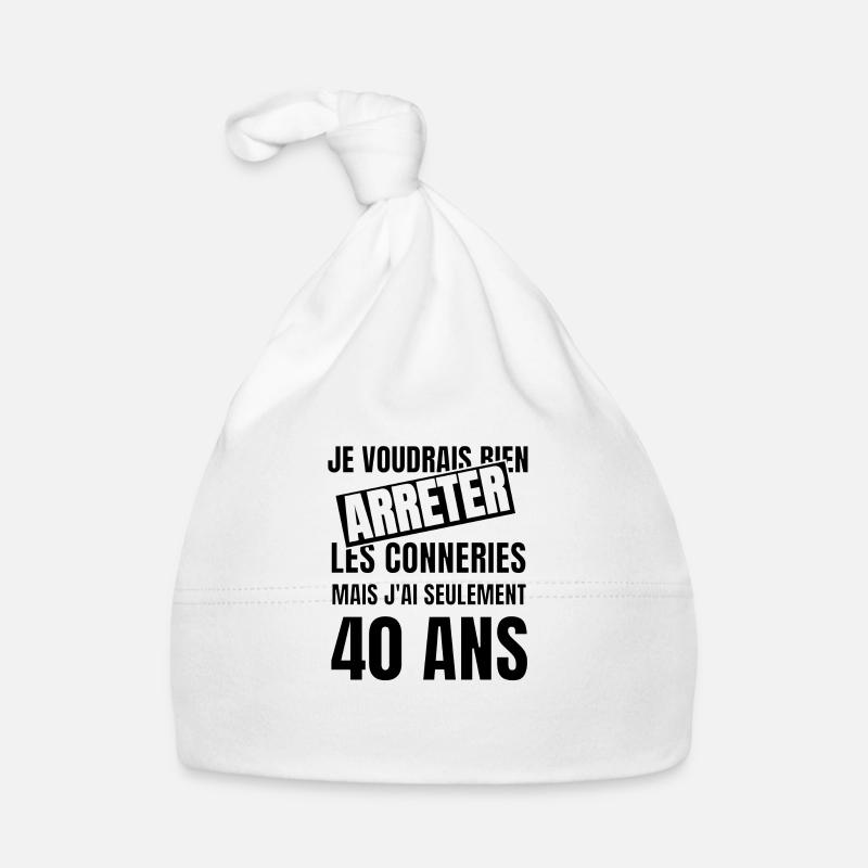 40 ans Bonnet bio Bébé