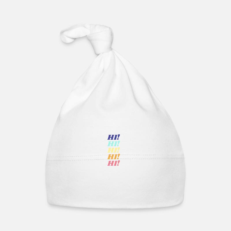 Salut! - Bonnet bio Bébé - blanc