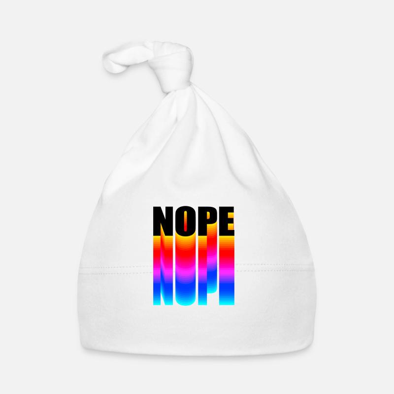 Nope NOPE nope Bonnet bio Bébé