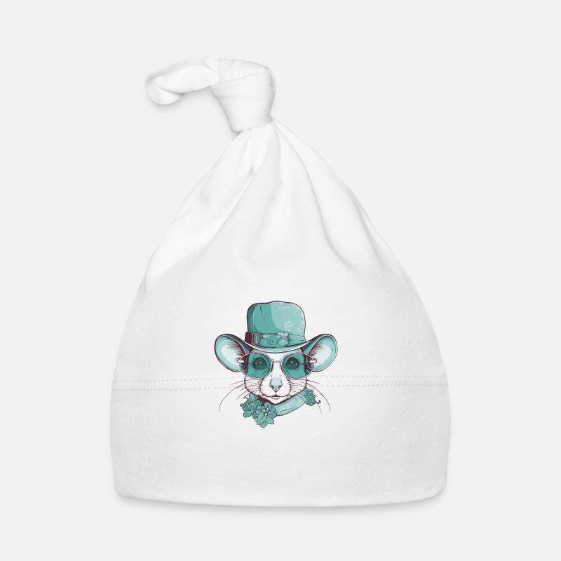 Maus Baby Bio-Mütze