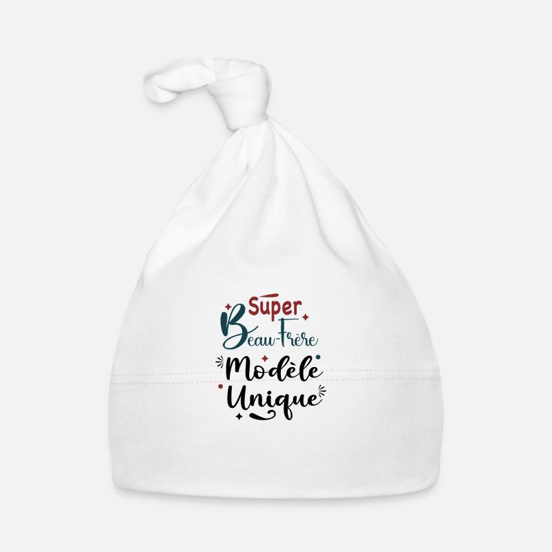 Super Beau Frère Modèle Unique. Bonnet bio Bébé