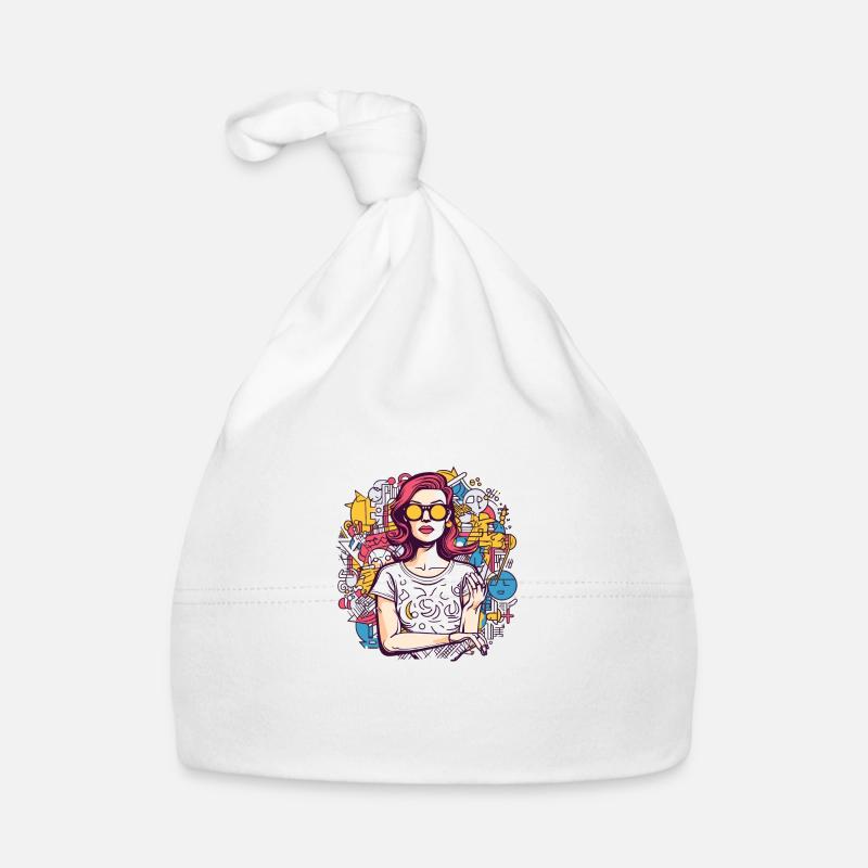 Frau Baby Bio-Mütze