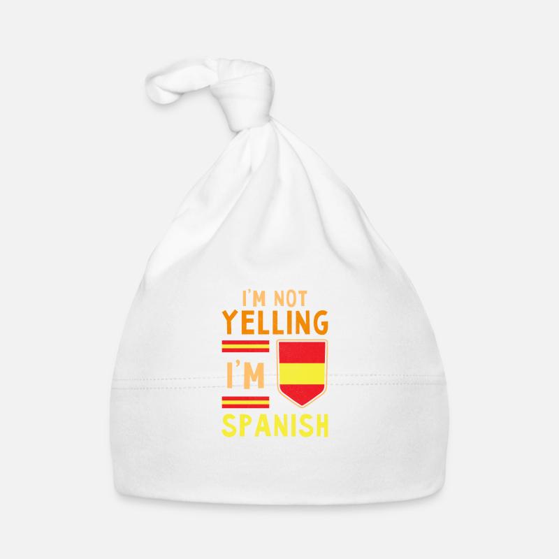 Espana Herkunft Spanien Flagge Reise Spanisch Baby Bio-Mütze