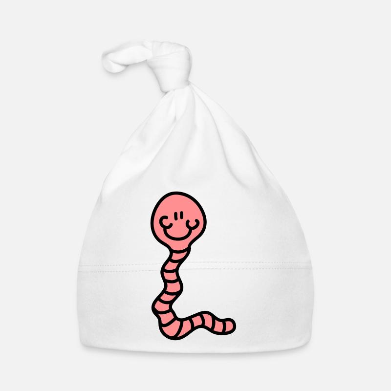 Wurm Baby Bio-Mütze