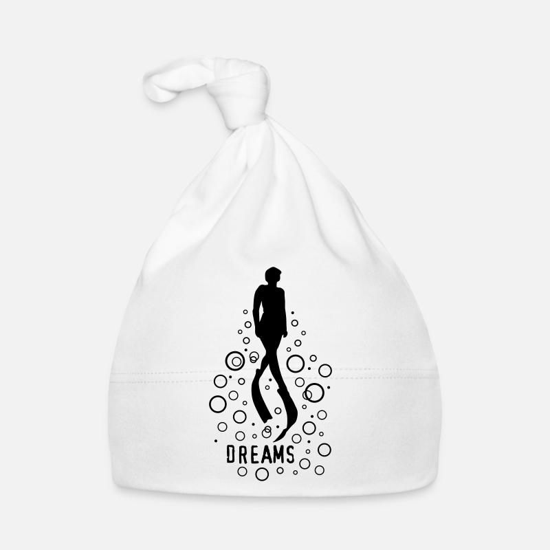 Dive freediver dreams 2 Baby Bio-Mütze