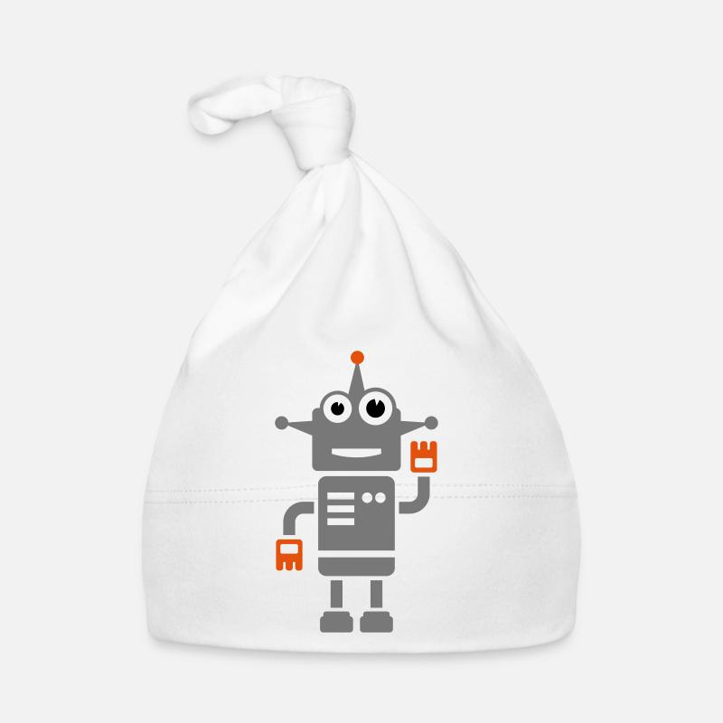 Robot gift Organic Baby Cap