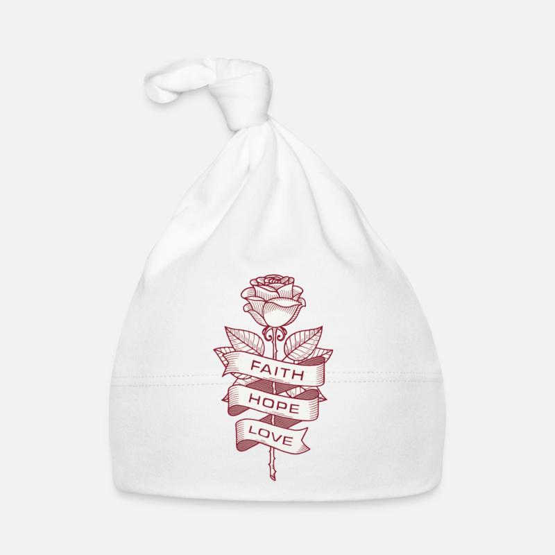 rose Organic Baby Cap