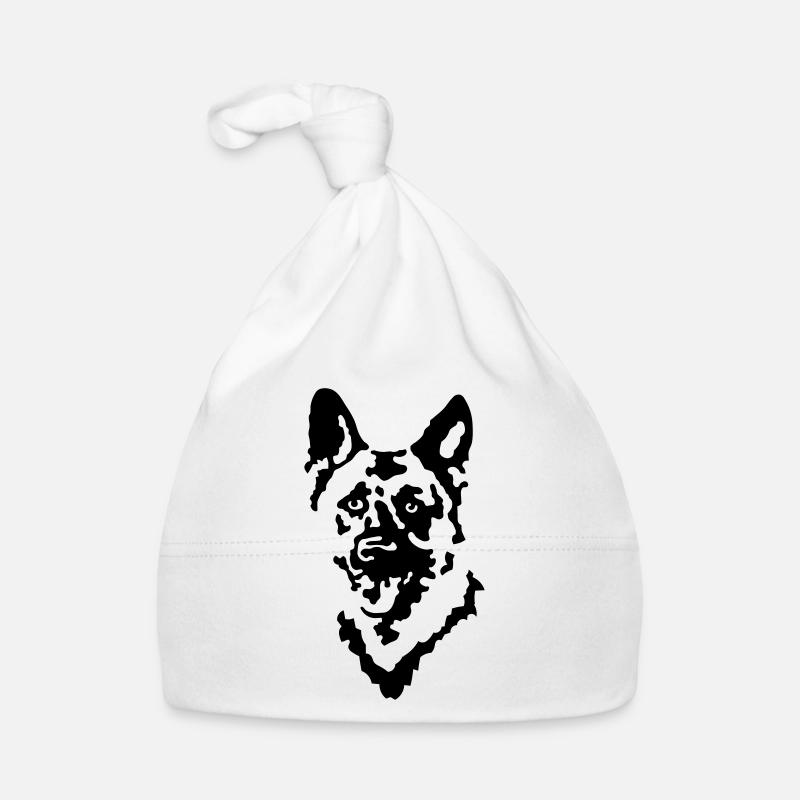 Schäferhund Baby Bio-Mütze