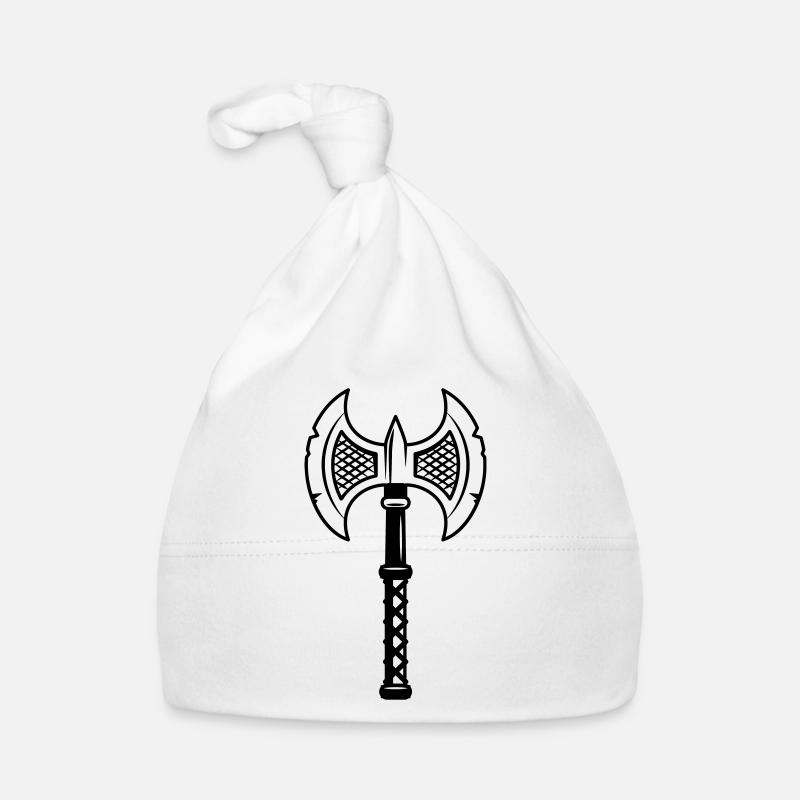viking axe Organic Baby Cap