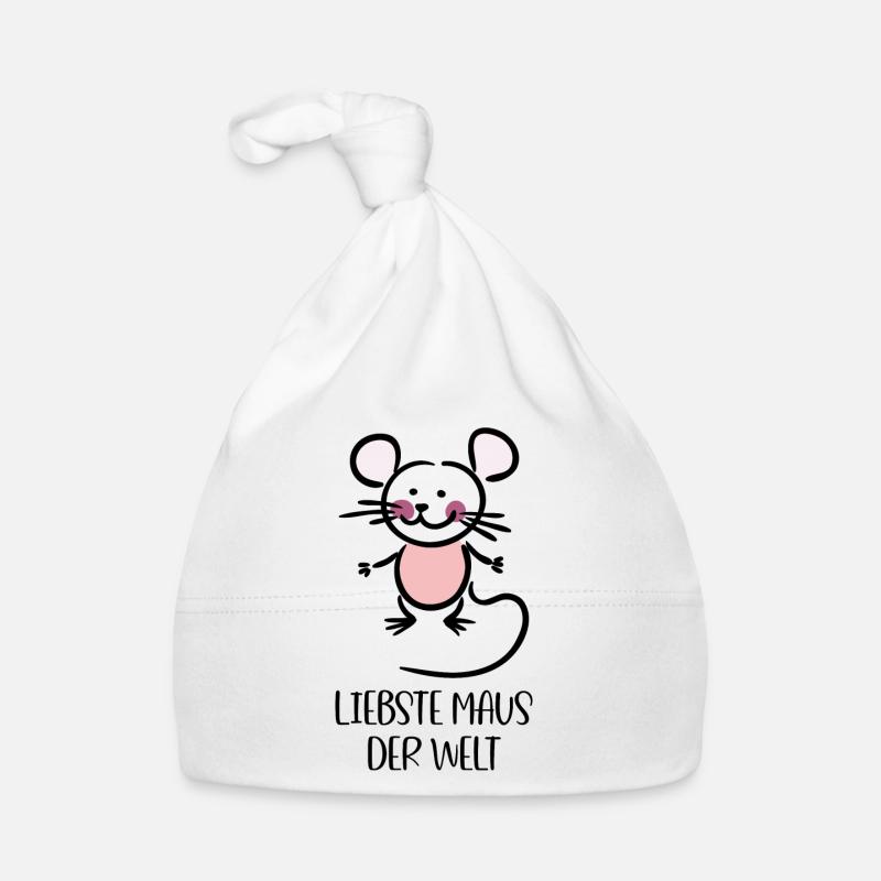 Souris Bonnet bio Bébé