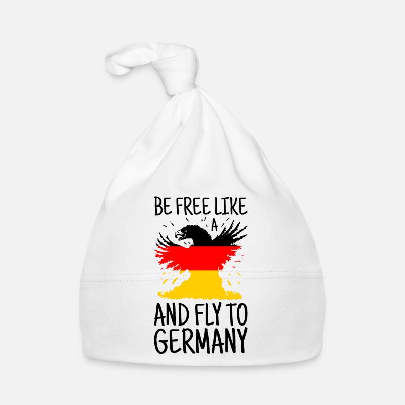 Drapeau allemand Drapeau allemand Utilisé Look Home Bonnet bio Bébé